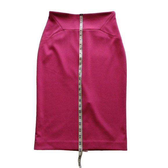 The Limited Skirt Womens 2 Knit Slit Side Zip Pink Stretch - Picture 5 of 12